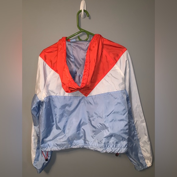 Neon Blue and Orange H&M Lightweight Athletic Jacket - Picture 8 of 8